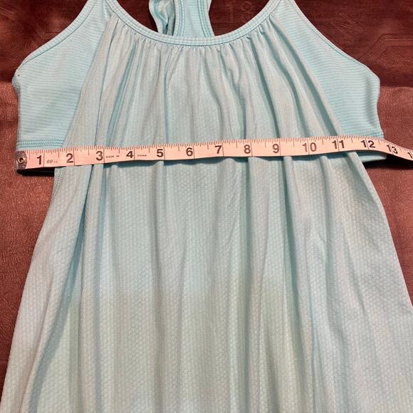 Lululemon No Limits Tank Womens 6 Angel Blue Active WI5755 Sport - Picture 12 of 13
